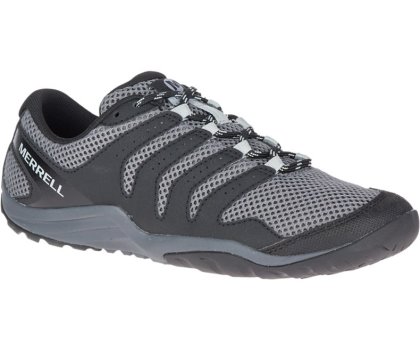 Barefoot Buty Merrell Cross Glove Damskie Czarne Szare | 41502W-1BB