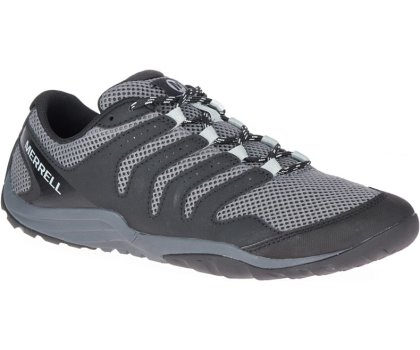 Barefoot Buty Merrell Cross Glove Męskie Czarne Szare | 41503M-2BB