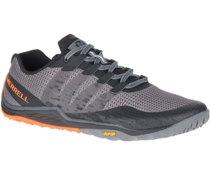 Barefoot Buty Merrell Trailowe Glove 5 Męskie Szare | 36207M-2BG