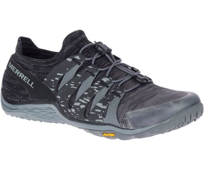 Barefoot Buty Merrell Trailowe Glove 5 3D Damskie Czarne | 36367W-1BB