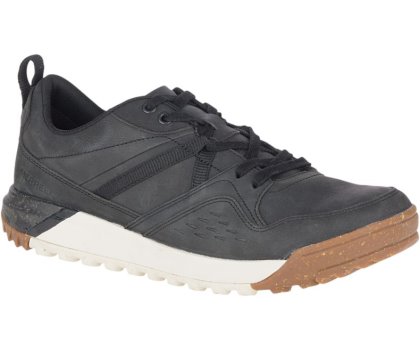 Buty Codzienne Merrell Indeway Skórzane Męskie Czarne | 41238M-2CB
