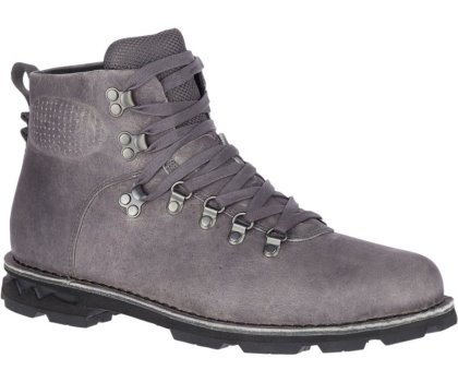 Buty Nieprzemakalne Merrell Sugarbush Braden Mid Skórzane Nieprzemakalne Męskie Ciemny Szare | 38905M-2WA