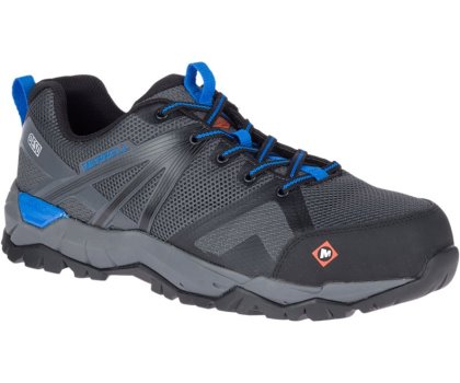 Buty Robocze Merrell Fullbench 2 SD Steel Metalowym Robocze Shoe Męskie Szare | 34547M-2WG