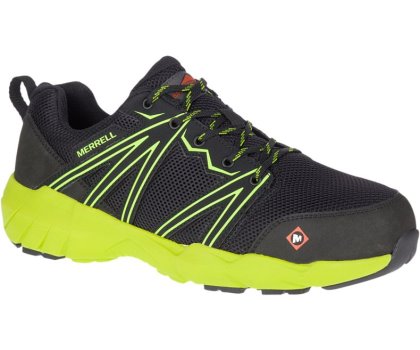 Buty Robocze Merrell Fullbench Superlite Alloy Metalowym Robocze Shoe Męskie Czarne Głęboka Zielone | 39377M-2WB