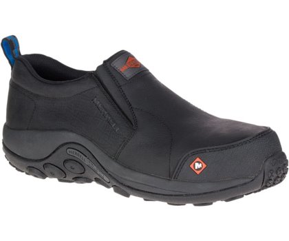 Buty Robocze Merrell Jungle Moc Comp Metalowym Robocze Shoe Męskie Czarne | 29093M-2WB