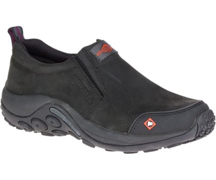 Buty Robocze Merrell Jungle Moc Robocze Shoe Damskie Czarne | 29823W-1WB