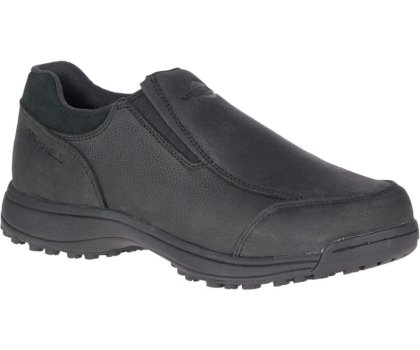 Buty Robocze Merrell Sutton Moc AC+ Pro Robocze Shoe Męskie Czarne | 41324M-2WB