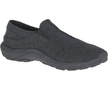 Buty Slip On Merrell Jungle Ayers Moc Męskie Czarne | 32442M-2SB