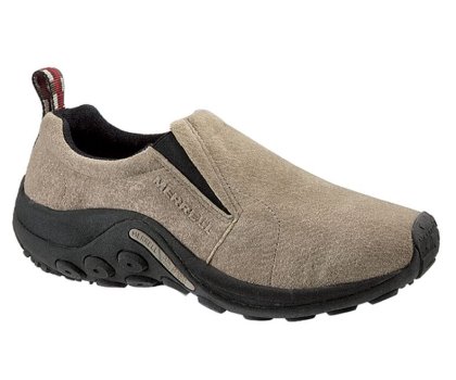 Buty Slip On Merrell Jungle Moc Damskie Beżowe | 16256W-1SB