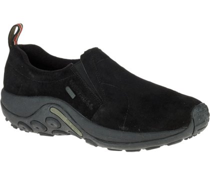 Buty Slip On Merrell Jungle Moc Nieprzemakalne Męskie Czarne | 16959M-2SB