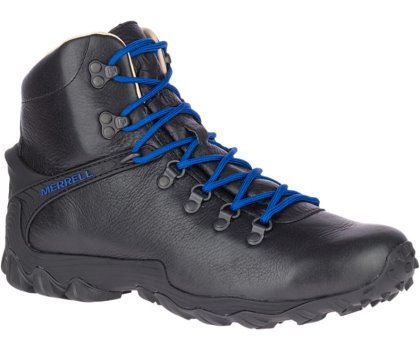 Buty Trekkingowe Merrell Chameleon 7 Bison Mid Męskie Czarne Niebieskie | 41491M-2HB