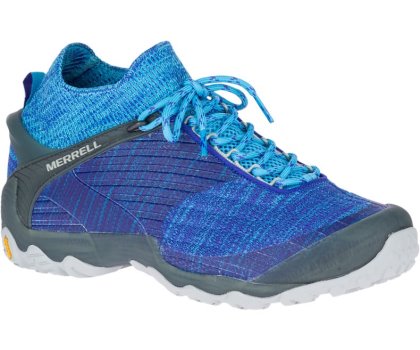 Buty Trekkingowe Merrell Chameleon 7 Knit Mid Męskie Niebieskie | 36103M-2HA