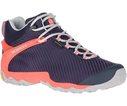 Buty Trekkingowe Merrell Chameleon 7 Storm Mid GORE -TEX® Damskie Granatowe Różowe | 36279W-1HN