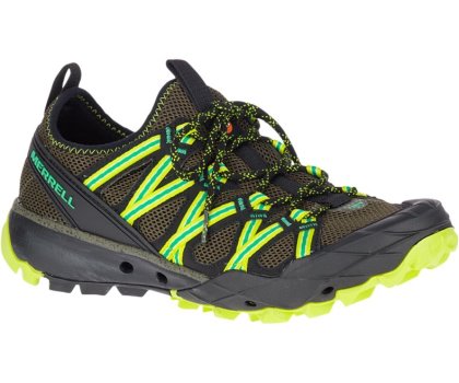 Buty Trekkingowe Merrell Choprock Męskie Oliwkowe | 36123M-2HO