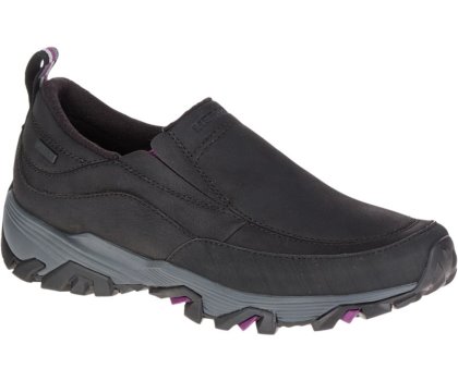 Buty Trekkingowe Merrell ColdPack Ice+ Moc Nieprzemakalne Szerokie Szerokość Damskie Czarne | 41579W-1HB