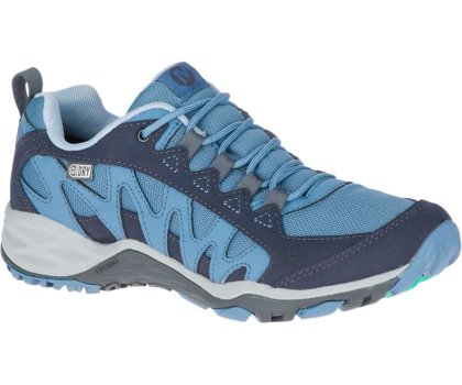 Buty Trekkingowe Merrell Lulea Nieprzemakalne Damskie Niebieskie | 41508W-1HB