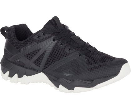 Buty Trekkingowe Merrell MQM Flex Damskie Czarne Białe | 30868W-1HB