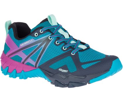 Buty Trekkingowe Merrell MQM Flex Damskie Turkusowe | 30868W-1HK