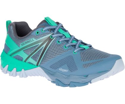 Buty Trekkingowe Merrell MQM Flex Damskie Niebieskie | 30868W-1HL