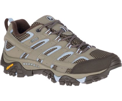 Buty Trekkingowe Merrell Moab 2 GORE -TEX® Damskie Brązowe Głęboka Niebieskie | 27941W-1HB