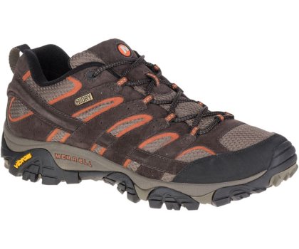 Buty Trekkingowe Merrell Moab 2 Nieprzemakalne Męskie Ciemny Brązowe | 27943M-2HD