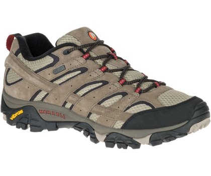 Buty Trekkingowe Merrell Moab 2 Nieprzemakalne Szerokie Szerokość Męskie Brązowe | 27944M-2HB