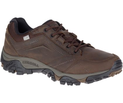 Buty Trekkingowe Merrell Moab Adventure Koronkowe Nieprzemakalne Męskie Ciemny Brązowe | 29196M-2HD