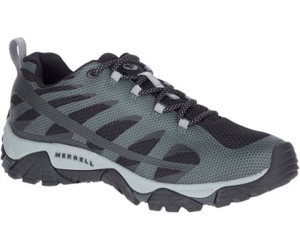 Buty Trekkingowe Merrell Moab Edge 2 Szerokie Szerokość Męskie Czarne | 36118M-2HB