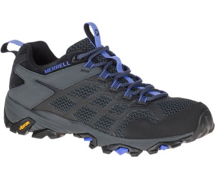 Buty Trekkingowe Merrell Moab FST 2 Damskie Czarne Niebieskie | 33190W-1HB