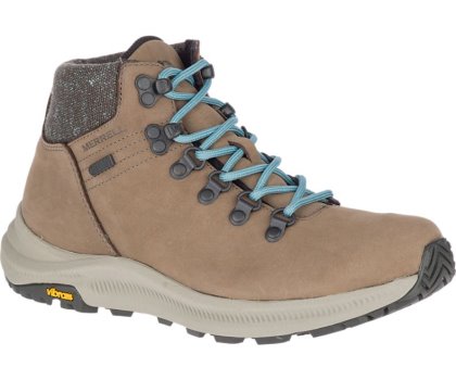 Buty Trekkingowe Merrell Ontario Mid Nieprzemakalne Damskie Brązowe | 35912W-1HB