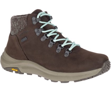 Buty Trekkingowe Merrell Ontario Mid Nieprzemakalne Damskie Ciemny Brązowe | 35912W-1HD