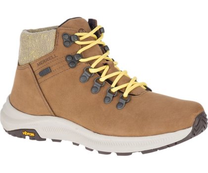 Buty Trekkingowe Merrell Ontario Mid Nieprzemakalne Damskie Khaki | 35912W-1HK