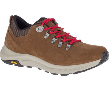 Buty Trekkingowe Merrell Ontario Zamszowe Męskie Brązowe | 41359M-2HB