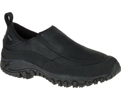 Buty Trekkingowe Merrell Shiver Moc 2 Nieprzemakalne Męskie Czarne | 16393M-2HB