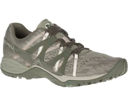 Buty Trekkingowe Merrell Siren Hex Q2 E -Mesh Damskie Oliwkowe | 30865W-1HO