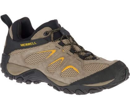 Buty Trekkingowe Merrell Yokota 2 Stretch Męskie Beżowe Czarne | 41395M-2HB