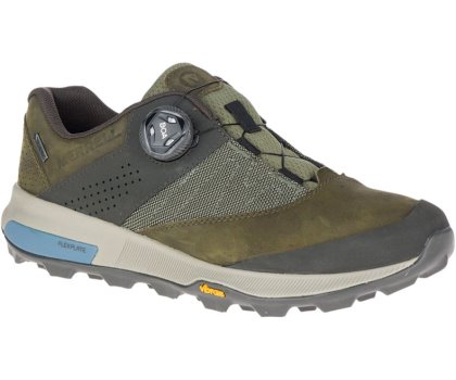 Buty Trekkingowe Merrell Zion Boa GORE -TEX® Damskie Ciemny Oliwkowe | 41231W-1HD