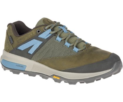 Buty Trekkingowe Merrell Zion Nieprzemakalne Damskie Ciemny Oliwkowe | 40760W-1HD