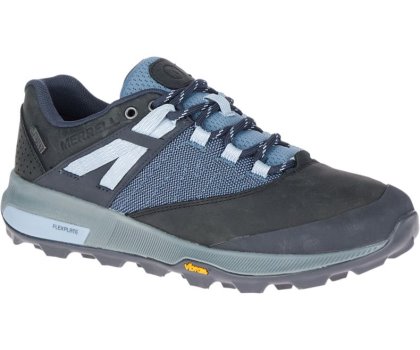 Buty Trekkingowe Merrell Zion Nieprzemakalne Damskie Granatowe | 40760W-1HN