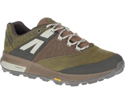 Buty Trekkingowe Merrell Zion Nieprzemakalne Męskie Ciemny Oliwkowe | 40761M-2HD