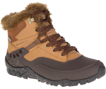 Buty Wodoodporne Merrell Aurora 6 Ice+ Nieprzemakalne Damskie Brązowe | 26941W-1WB