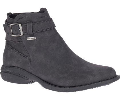 Buty Wodoodporne Merrell Westbrook Bluff Nieprzemakalne Damskie Czarne | 41662W-1WB