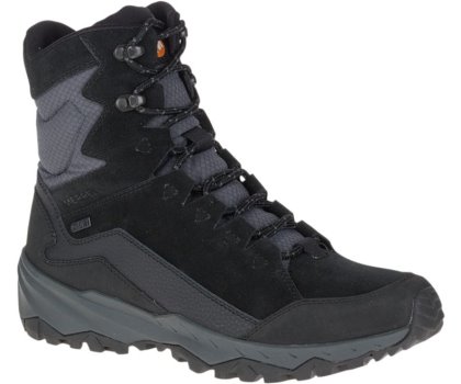 Buty Zimowe Merrell Icepack 8" Polar Nieprzemakalne Męskie Czarne | 34953M-2WB