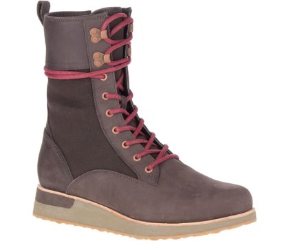 Buty Zimowe Merrell Roam Peak Polar Nieprzemakalne Damskie Ciemny Brązowe | 41501W-1WD