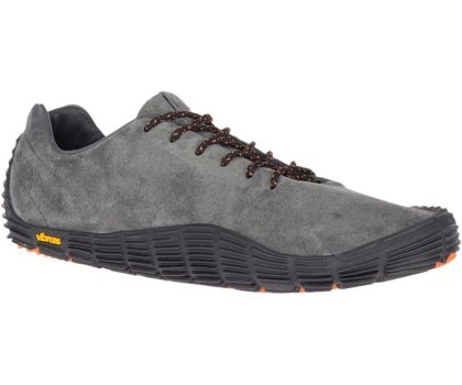 Buty do Biegania Merrell Move Glove Zamszowe Męskie Ciemny Szare Pomarańczowe | 41546M-2RD