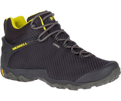 Buty do Chodzenia Merrell Chameleon 7 Storm Mid GORE -TEX® Męskie Czarne Złote | 32752M-2WB