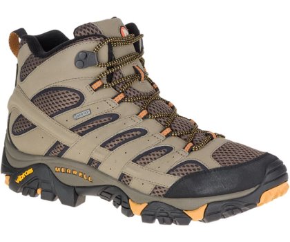 Buty do Chodzenia Merrell Moab 2 Mid GORE -TEX® Szerokie Szerokość Męskie Oliwkowe | 27836M-2WO