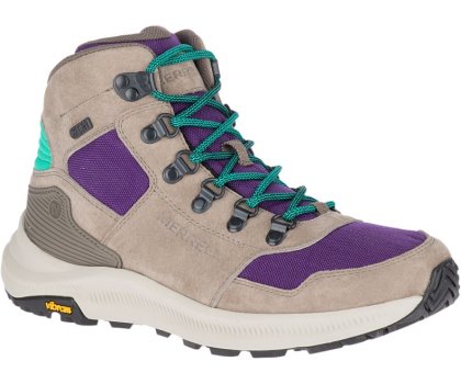 Buty do Chodzenia Merrell Ontario 85 Mid Nieprzemakalne Damskie Fioletowe | 39218W-1WP