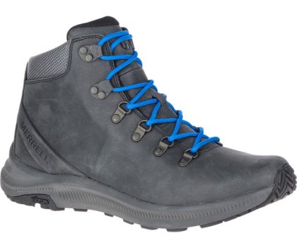 Buty do Chodzenia Merrell Ontario Mid Męskie Czarne | 35913M-2WB