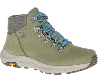 Buty do Chodzenia Merrell Ontario Mid Nieprzemakalne Damskie Zielone | 35912W-1WG
